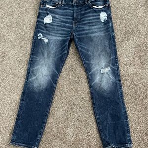 Air flex ripped American eagle jeans